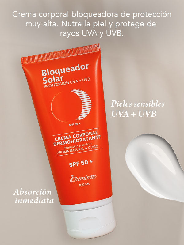 Bloqueador solar corporal SPF 50